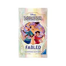 DISNEY LORCANA FABLED  SET 9 BOOSTER PACK