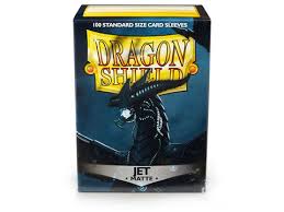 DRAGON SHIELD MATTE JET BLACK BODOM 100CT