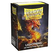 DRAGON SHIELD MATTE DUAL LIGHTNING AILIA 100CT