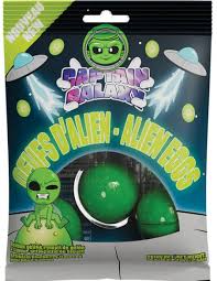 CAPTAIN GALAXY ALIENS EGGS  72G
