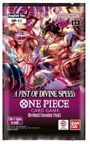 ONE PIECE CG OP-11 FIST OF DIVINE SPEED BOOSTER PACK