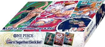 ONE PIECE CG LD-01 LEARN TOGETHER LET'S PLAY DECK SET