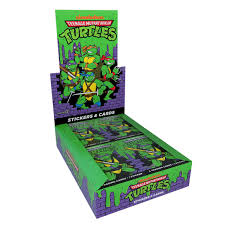 TEENAGE MUTANT NINJA TURTLES TRADING CARDS BOX