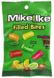 MIKE & IKE FILLED BITES  85G