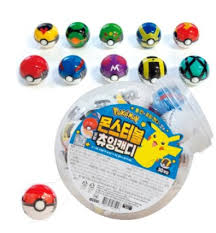 POKEMON MONSTER BALL CHEWING CANDY 5G
