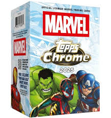 2025 TOPPS MARVEL COMICS CHOME VALUE BOX