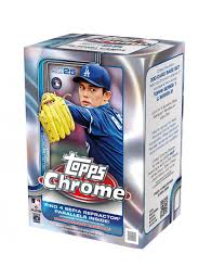 TOPPS CHROME BASEBALL 2025 BLASTER BOX