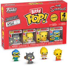 BITTY POP 4 PK SIMPSONS